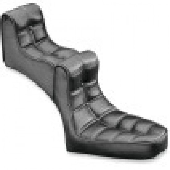 DRAG SPECIALTIES SCORPION SOLO SEAT - FRONT - BLACK # DS-907740