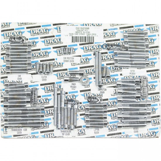 DRAG SPECIALTIES BOLT KIT - ENGINE - SOCKET-HEAD - SMOOTH - TWIN CAM # DS192398 DRAG SPECIALTIES BOLT KIT - ENGINE - SOCKET-HEAD - SMOOTH - TWIN CAM # DS192398