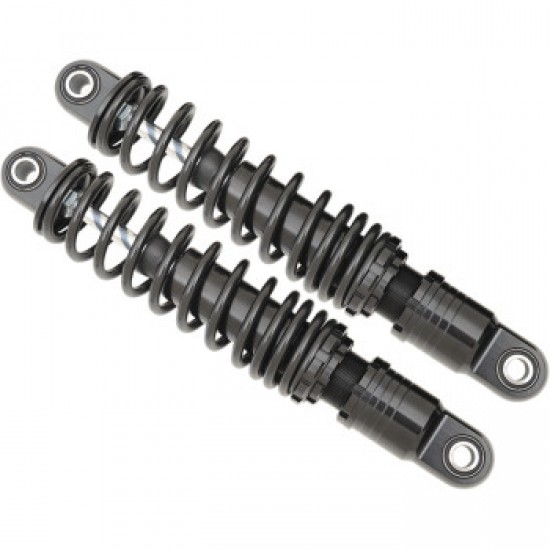DRAG SPECIALTIES PREMIUM RIDE-HEIGHT ADJUSTABLE SHOCKS - BLACK - STANDARD - 13 #1310-1208