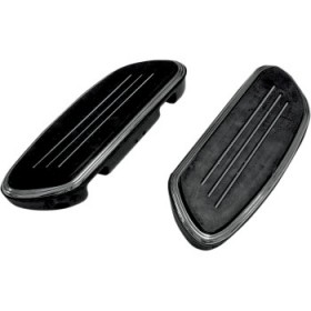 DRAG SPECIALTIES SWEEPER FLOORBOARDS - PASSENGER - BLACK - FL #1621-0350