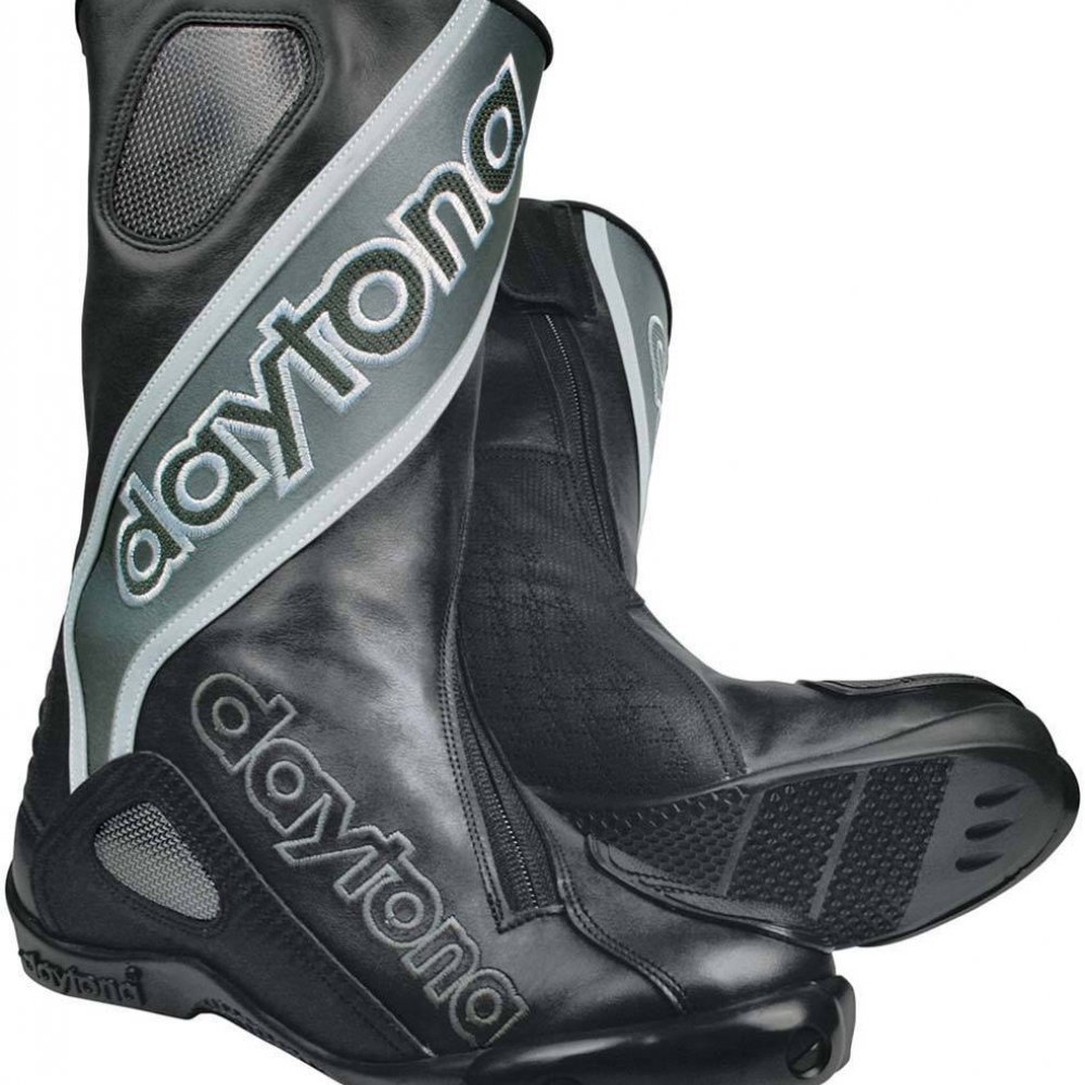 41 Motorcycle Boots Gore Tex Boots Daytona Arrow Sport Black Size 