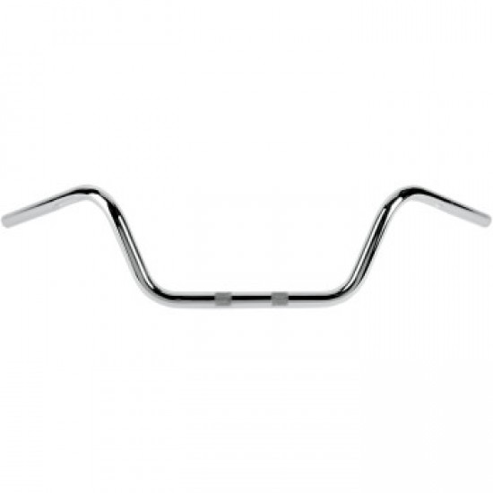 FLANDERS HANDLEBAR - 2 - KNURLED - DIMPLED - CHROME # 650-08025