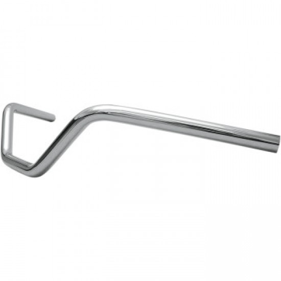 FLANDERS HANDLEBAR - FLAT TRACK - KNURLED - DIMPLED - CHROME # 650-08038 FLANDERS HANDLEBAR - FLAT TRACK - KNURLED - DIMPLED - CHROME # 650-08038