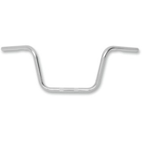 FLANDERS HANDLEBAR - APE HANGER - KNURLED - DIMPLED - CHROME # 650-08095