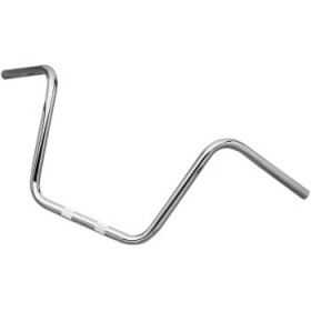 FLANDERS HANDLEBAR - APE HANGER - KNURLED - DIMPLED - CHROME # 650-08315