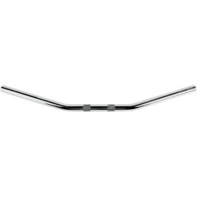 FLANDERS HANDLEBAR - NARROW CENTER - KNURLED - DIMPLED - CHROME # 650-08445
