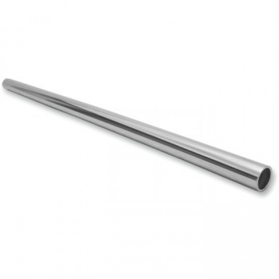 FLANDERS HANDLEBAR - BROOMSTICK - KNURLED - DIMPLED - CHROME # 650-08455 FLANDERS HANDLEBAR - BROOMSTICK - KNURLED - DIMPLED - CHROME # 650-08455