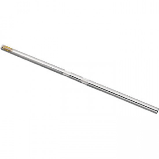FLANDERS HANDLEBAR - BROOMSTICK - KNURLED - DIMPLED - CHROME # 650-08465