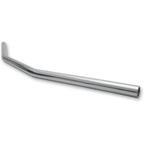 FLANDERS HANDLEBAR - DRAG - KNURLED - DIMPLED - CHROME # 650-08495