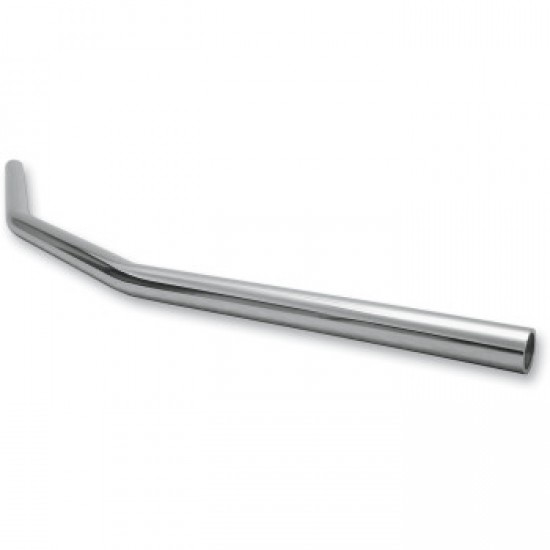 FLANDERS HANDLEBAR - DRAG - KNURLED - DIMPLED - CHROME # 650-08495