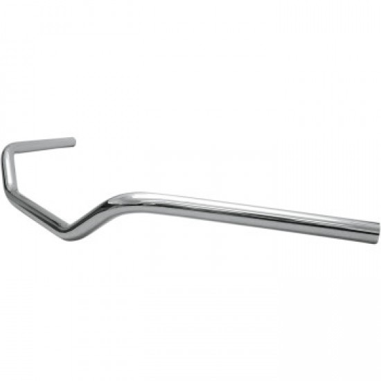 FLANDERS HANDLEBAR - BEACH - KNURLED - DIMPLED - CHROME # 650-08535 FLANDERS HANDLEBAR - BEACH - KNURLED - DIMPLED - CHROME # 650-08535