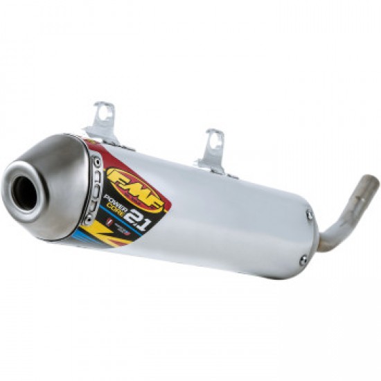 FMF POWERCORE 2.1 MUFFLER - ALUMINUM # 024059 FMF POWERCORE 2.1 MUFFLER - ALUMINUM # 024059