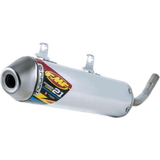 FMF POWERCORE 2.1 MUFFLER - ALUMINUM # 025208 FMF POWERCORE 2.1 MUFFLER - ALUMINUM # 025208