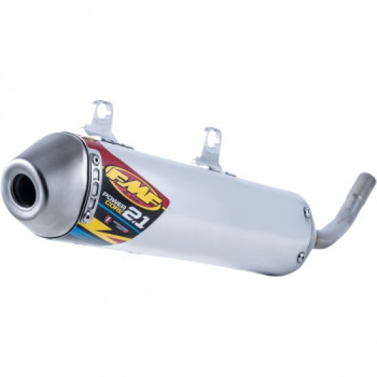 FMF POWERCORE 2.1 MUFFLER - ALUMINUM # 025278