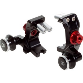 GILLES TOOLING AXB CHAIN ADJUSTER BLACK YAMAHA # AXB-RM04-B