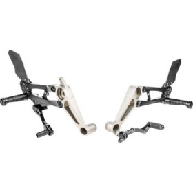 GILLES TOOLING FXR REARSET BLACK APRILIA # FXR-A03-B