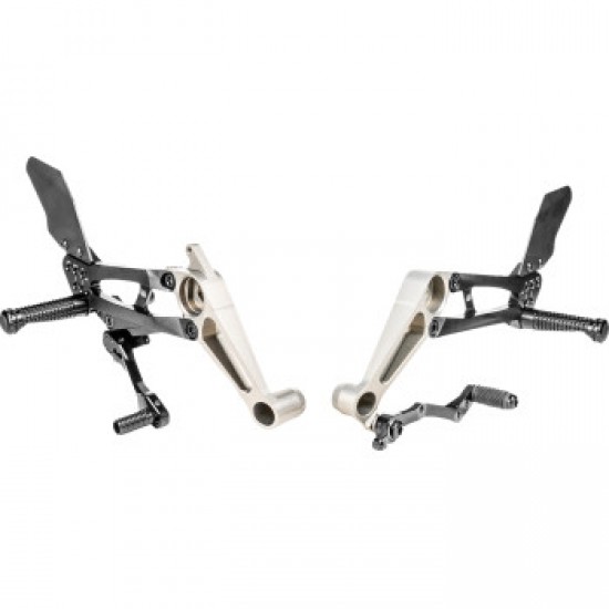 GILLES TOOLING FXR REARSET BLACK APRILIA # FXR-A03-B GILLES TOOLING FXR REARSET BLACK APRILIA # FXR-A03-B