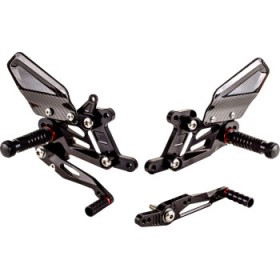 GILLES TOOLING FXR REARSET BLACK BMW # FXR-BM04-B