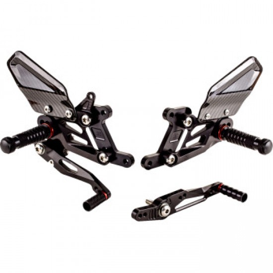GILLES TOOLING FXR REARSET BLACK BMW # FXR-BM04-B GILLES TOOLING FXR REARSET BLACK BMW # FXR-BM04-B