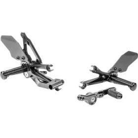 GILLES TOOLING FXR REARSET BLACK YAMAHA # FXR-Y08-B