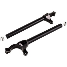 GILLES TOOLING GP LIGHT 2 CLIP-ONS STREET 55 MM # GPL2-550-STREET
