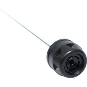 GILLES TOOLING REAR AXLE PROTECTOR BLACK YAMAHA # GTA-R-Y07-B
