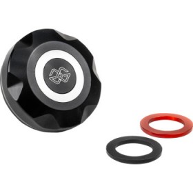 GILLES TOOLING BAR-END WEIGHTS CONE BLACK # LG-CO-22-B