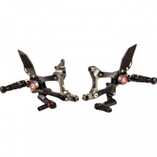 GILLES TOOLING MUE2 REARSET BLACK DUCATI # MUE2-D01-B GILLES TOOLING MUE2 REARSET BLACK DUCATI # MUE2-D01-B