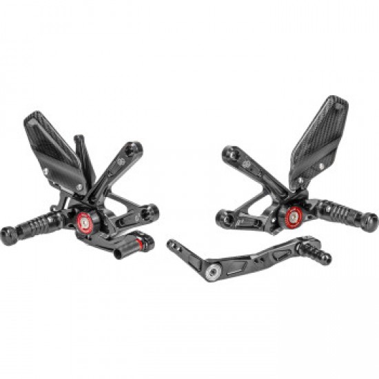 GILLES TOOLING MUE2 REARSET BLACK YAMAHA # MUE2-Y01-B