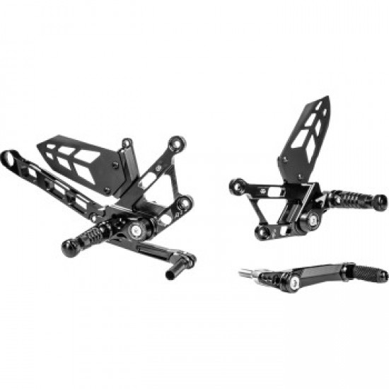 GILLES TOOLING MUE2 REARSET BLACK YAMAHA # MUE2-Y03-B