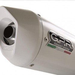 GPR ALBUS CERAMIC HOMOLOGATED BOLT-ON EXHAUST FOR HYOSUNG COMET 650 GT-R 2004-16 PART # HY.3.ALB