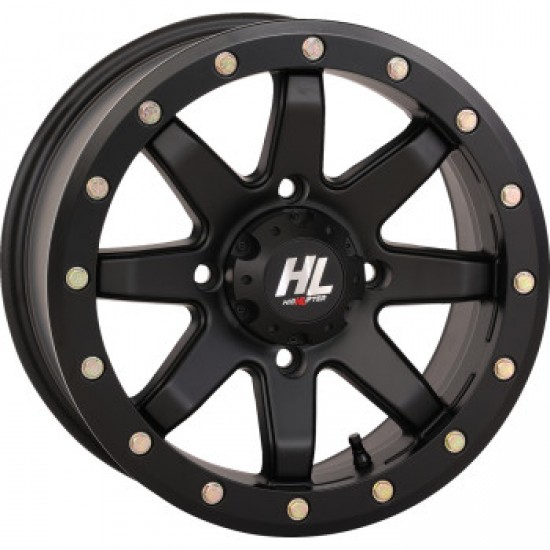 HIGH LIFTER WHEEL HL9 BEADLOCK REAR MATTE BLACK 14X10 4/137 5+5 PART # 14HL09-14371