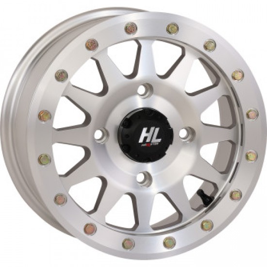 HIGH LIFTER WHEEL HLA1 BEADLOCK FRONT/REAR MACHINED 14X7 4/137 5+2 +40 MM PART # 14HLA1-1737