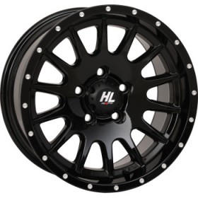 HIGH LIFTER WHEEL HL25 FRONT/REAR BLACK 15X7 5/4.5 4+3 +10 MM PART # 15HL25-1255