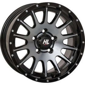 HIGH LIFTER WHEEL HL25 FRONT/REAR DARK TINT GRAY 15X7 5/4.5 4+3 +10 MM PART # 15HL25-1655