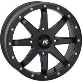 HIGH LIFTER WHEEL HL9 BEADLOCK FRONT/REAR MATTE BLACK 18X7 4/137 6+1 +45 MM PART # 18HL09-1438