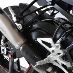 Hp corse Evoxtreme Exhaust Slip-On Titanium Homologated For Bmw S1000R 2017 2020 Part # BMWEVO2611T-AB