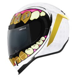 Icon Airform Grillz Helmet - White