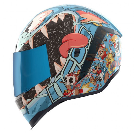 ICON AIRFORM MIPS 9 LIVES BLUE HELMET ICON AIRFORM MIPS 9 LIVES BLUE HELMET