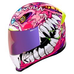 Icon Airframe Pro Beastie Bunny Helmet - Pink