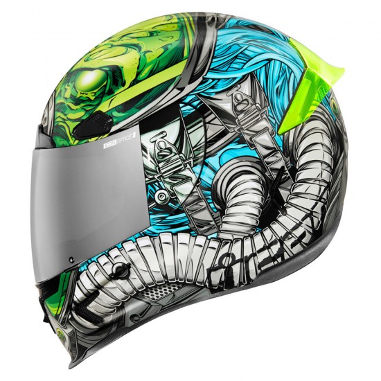 ICON AIRFRAME PRO OUTBREAK BLUE HELMET
