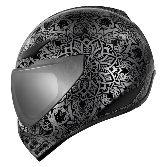 ICON DOMAIN GRAVITAS BLACK HELMET ICON DOMAIN GRAVITAS BLACK HELMET