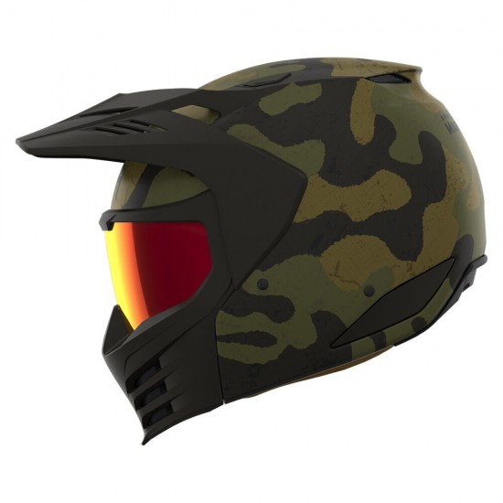 ICON ELSINORE MAGNACROSS GREEN HELMET ICON ELSINORE MAGNACROSS GREEN HELMET