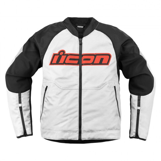 ICON OVERLORD3 WHITE JACKET ICON OVERLORD3 WHITE JACKET