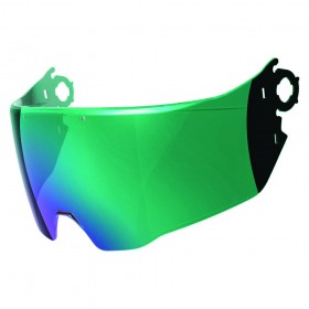 ICON SHIELDS ELSINORE MXSHIELD CASHMONEY GREEN VISOR