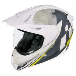Icon Variant Pro Ascension White Dual Sport Helmet