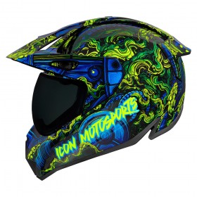 ICON VARIANT PRO WILLY PETE BLUE HELMET