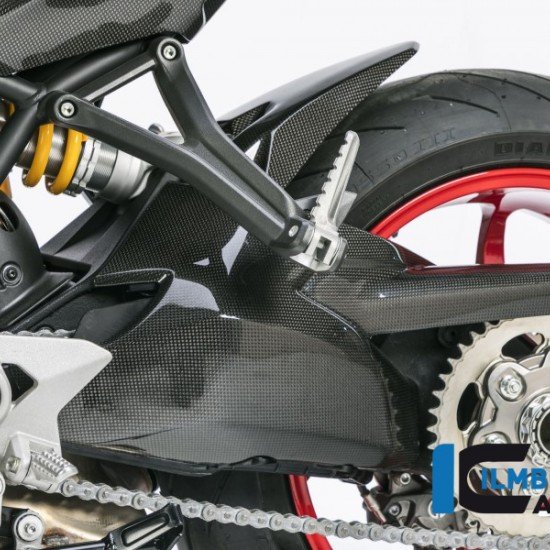 Ilmberger MATT Genuine Real Carbon Fibre Swing Arm Cover Ducati Diavel 1200 2012