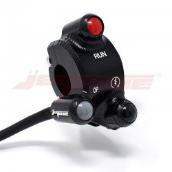 JETPRIME COVER THROTTLE TWIST GRIP WITH INTEGRATED CONTROLS FOR DUCATI HYPERMOTARD 939 2016-2019 PART # JP ACC 060