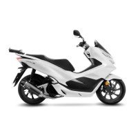 leo vince nero stainless steel full system for honda pcx 125 2018 - 20201  part # 14062k